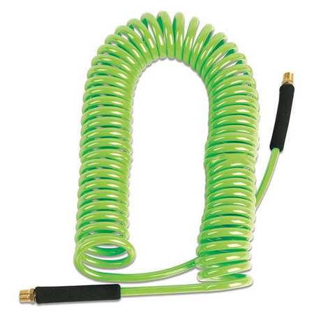 Legacy Coiled Air Hose, 3/8 in., 50 ft., Green LP3860014N-GRA