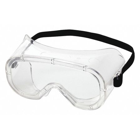 Sellstrom Impact Resistant Safety Goggles, Clear Anti-Fog Lens, 812 Series S81220