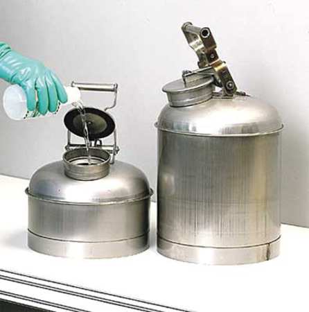 Eagle Mfg Disposal Can, 5 Gal., Stainless Steel 1325