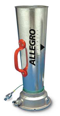 Allegro Industries Pneumatic Blower, Venturi, Steel 9518-03S