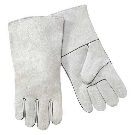 STEINER Stick Welding Gloves, Cowhide Palm, L, PR 02209-L