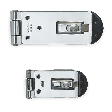 LAMP Hasp, Fixed, 304 Stainless Steel, Polished HP-AK75