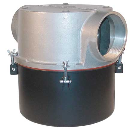 SOLBERG T-Style Inlet Filter, 5 In FNPT, 800 CFM CT-275P-500C