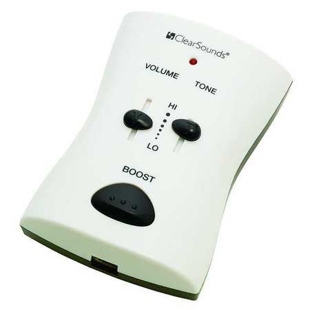 Clearsounds Portable Phone Amplifier, White IL95W