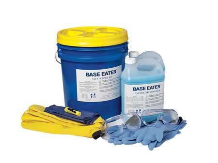 BASE EATER Base Neutralizer, Liq., 2.5 gal., Btl, PK2 4900-025