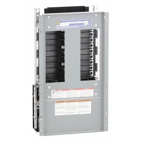 Square D Panelboard Interior, EDB, EDG, EDJ, 18 Spaces, 125A, 277/480V, Convertible Main Lug, 3 Phase NF418L1