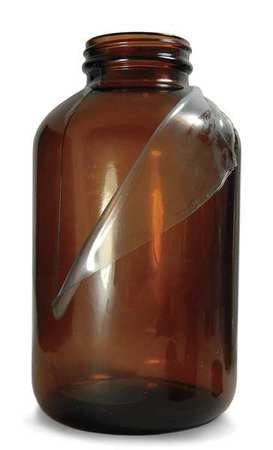 QORPAK Bottle Safety Wide Mouth 8Oz Amber, PK24 GLA-00964