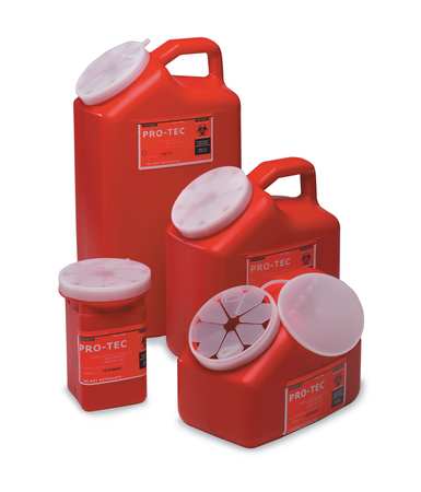 Sharps Compliance Sharps Disposal By Mail, 1/4 Gal., Hinged SW1Q129012