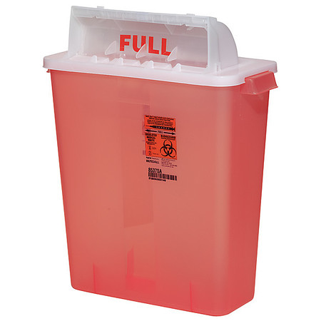 Covidien Sharps Container, 3 Gal., Sharpstar, PK5 S3GR100537