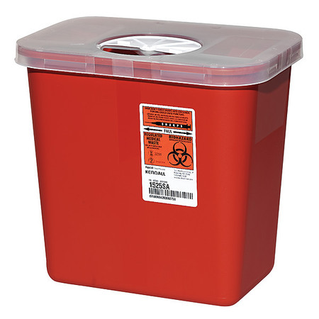 Covidien Sharps Container, 2 Gal., Rotor Lid, PK5 SR8Q100525