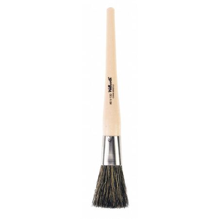Wooster #8 Oval Sash Paint Brush, China Hair Bristle, Sealed Maple Wood Handle F5125 #8