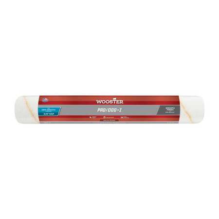 Wooster 18" Paint Roller Cover, 3/8" Nap, Woven Fabric RR642-18