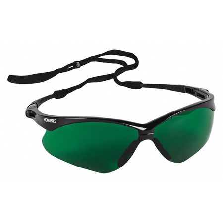 Kleenguard Safety Glasses, Green Anti-Scratch 25692