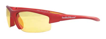 Smith & Wesson Safety Glasses, Amber Scratch-Resistant 21299