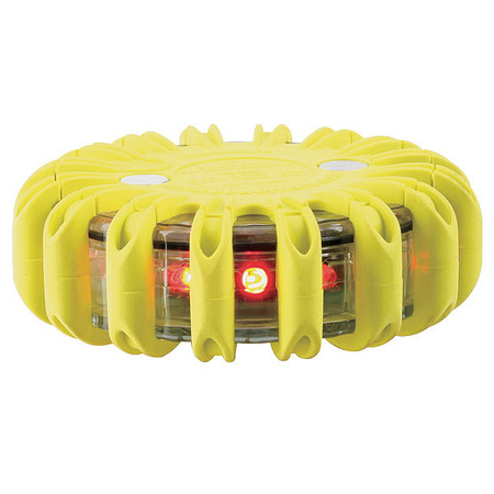 ZORO SELECT LED Safety Light, LED Color Red/Amber PF210-RA-Y