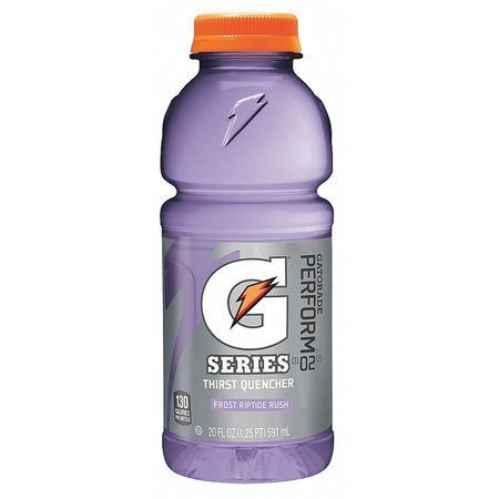Gatorade G Series Sports Drink, 20 oz ready to drink, Frost Riptide Rush, 24 Pack 32488