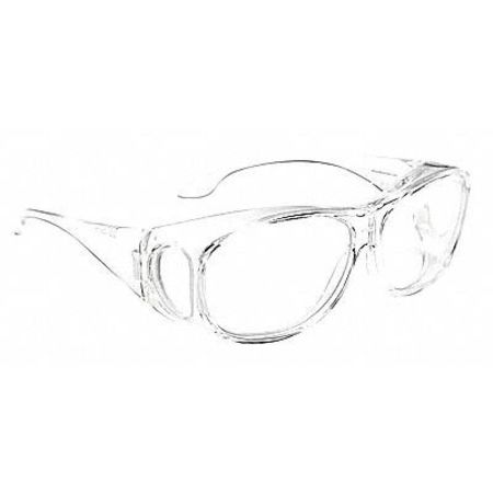 GUARDIAN Safety Glasses, Clear Scratch Resistant 25G66HS