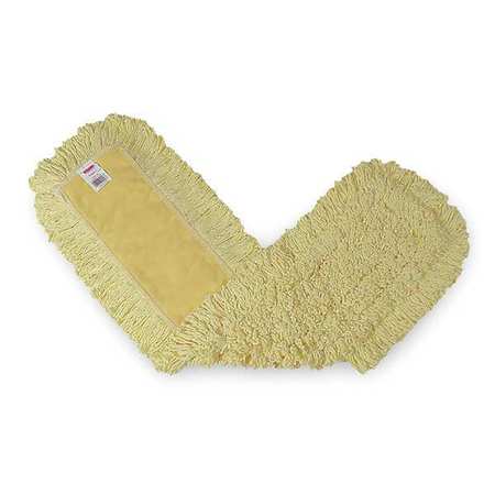 Rubbermaid Commercial Dust Mop, Hook-and-Loop Yellow FGJ15503YL00