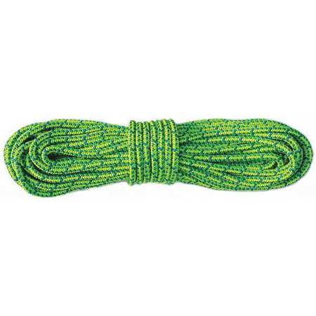 ALL GEAR Climbing Rope, PES, 1/2 In. dia., 150 ft. L AG16SP12150N