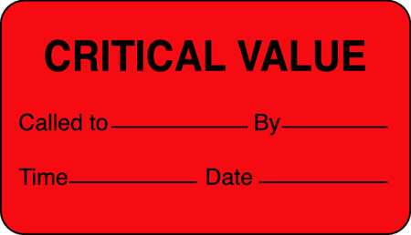 ROLL PRODUCTS Label, 1-3/4 In. W, PK1000 141487