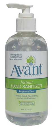 AVANT Hand Sanitizer, Size 8.5 oz., PK24 12089-8.5-FF