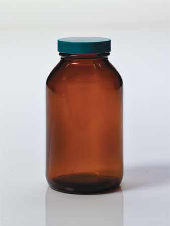 QORPAK Bottle, Wide Mouth, 950 mL, 32 oz., PK12 GLC-02161