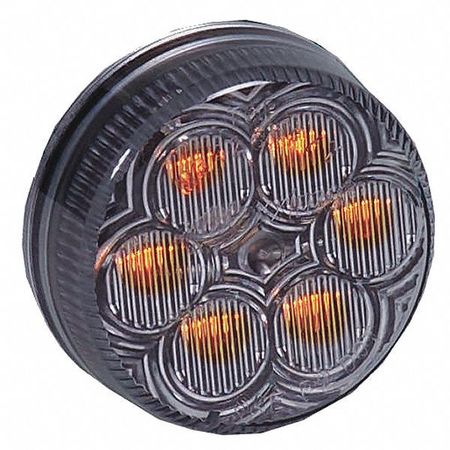 Maxxima Clearance Light, LED, Amber, Grommet, 2 Dia M34260YCL