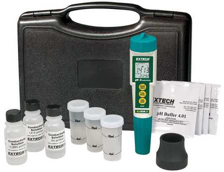 EXTECH pH/Conductivity Kit Waterproof EC510