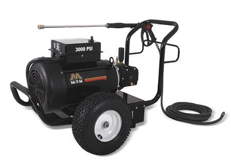 MI-T-M Medium Duty 3000 psi 3.9 gpm Cold Water Electric Pressure Washer GC-3004-0ME1