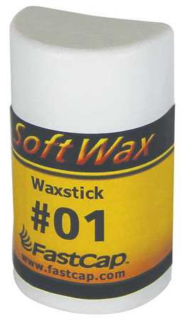 FASTCAP Soft Wax Filler System, 1 oz, Refill Stick, White, Soft Wax WAX01S