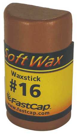 FASTCAP Soft Wax Filler System, 1 oz, Refill Stick, Milk Chocolate WAX16S