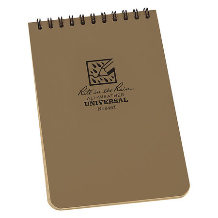 RITE IN THE RAIN All Weather Memo Book, Universal, 4 x 6In. 946T