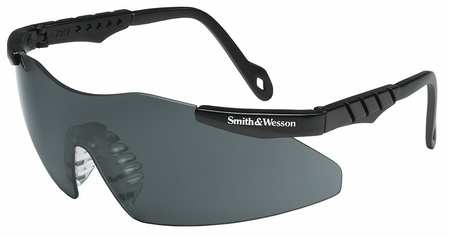 Smith & Wesson Safety Glasses, Gray Scratch-Resistant 19824