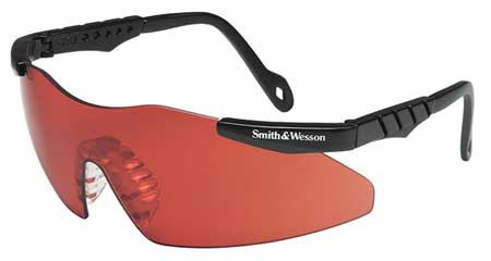 Smith & Wesson Safety Glasses, Copper Scratch-Resistant 19796