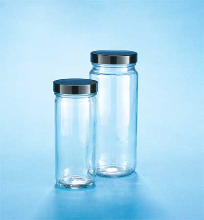 Kimble Chase Straight-Sided Tall Glass Jar, PK24 5510448C-81