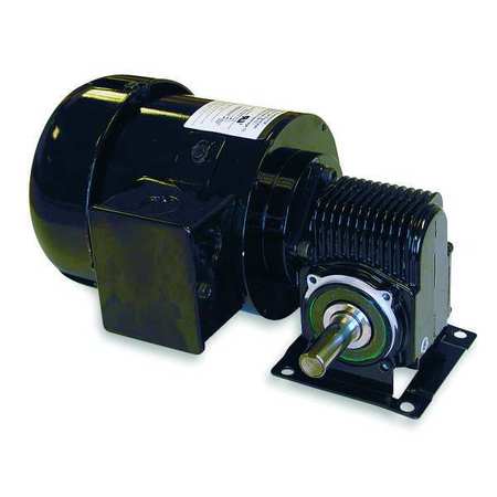 DAYTON AC Gearmotor, 15.0 in-lb Max. Torque, 330 RPM Nameplate RPM, 115/230V AC Voltage, 1 Phase 3XA87