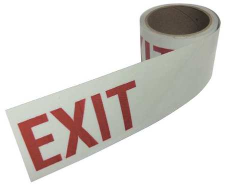 ZORO SELECT Marking Tape, Roll, 3In W, 15 ft. L 3XCK9