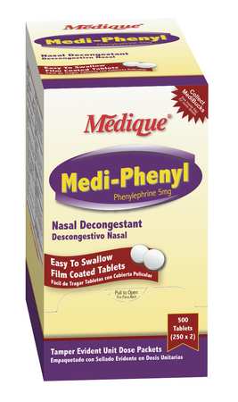 Medique Medi-Phenyl, Tablet, 5mg, PK100 (50 pks of 2) 20533