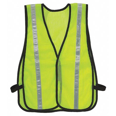 KISHIGO High Visibility Vest, Unrated, Universal, Lime PL-V26