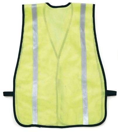 Kishigo High Visibility Vest, Unrated, Universal, Lime PL-V26