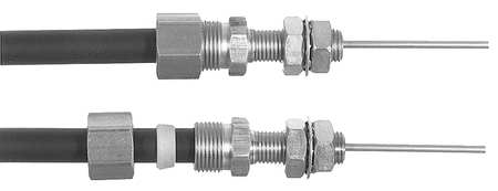 BUYERS PRODUCTS Bulkhead Fitting, 3/8 In, 0.375 Conduit 1238