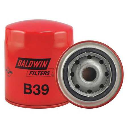 BALDWIN FILTERS Oil Filter, Spin-On, Full-Flow B39