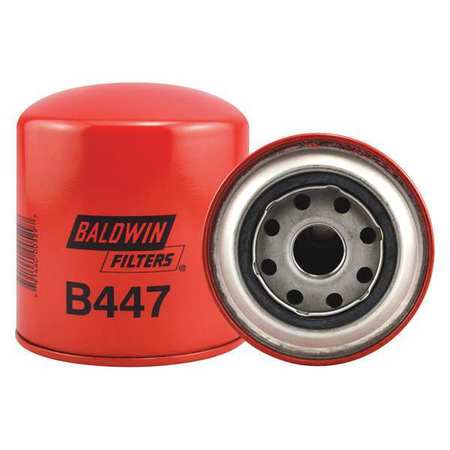 BALDWIN FILTERS Oil Filter, Spin-On, Full-Flow B447