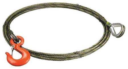 LIFT-ALL Winch Cble Extension, 3/8 In. x 35 ft. 38WEIX35