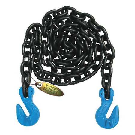 B/A PRODUCTS CO Chain Sling, 1/2", 15,000Lb, 10Ft G10-1210SGG