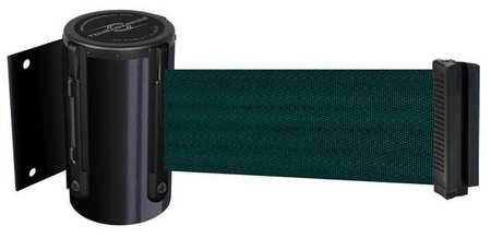 TENSABARRIER Belt Barrier, Black, Belt Color Green 896-STD-33-MAX-NO-G6X-C
