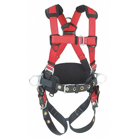 3M Protecta Full Body Harness, XL, Polyester 1191210