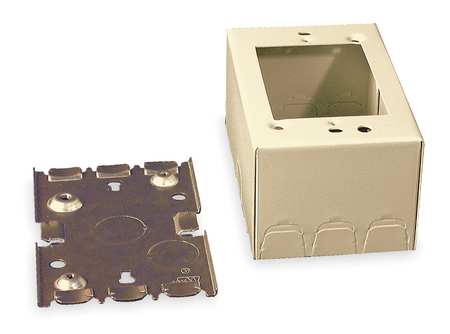 LEGRAND Deep Switch and Receptacle Box, Ivory V5744S