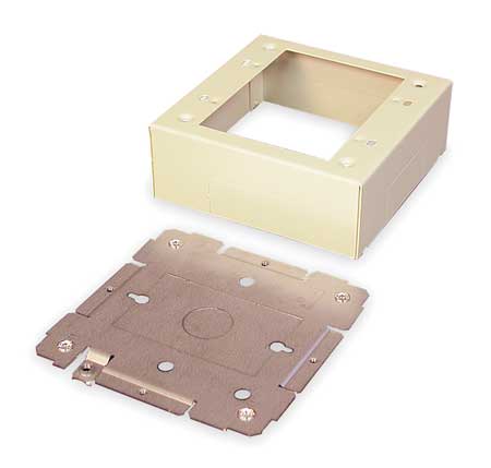 LEGRAND Device Box, Steel, Boxes V2448-2