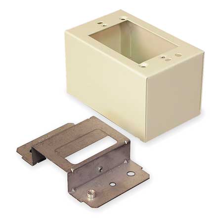 LEGRAND Divided Device Box, Ivory, Steel, Boxes V2444D